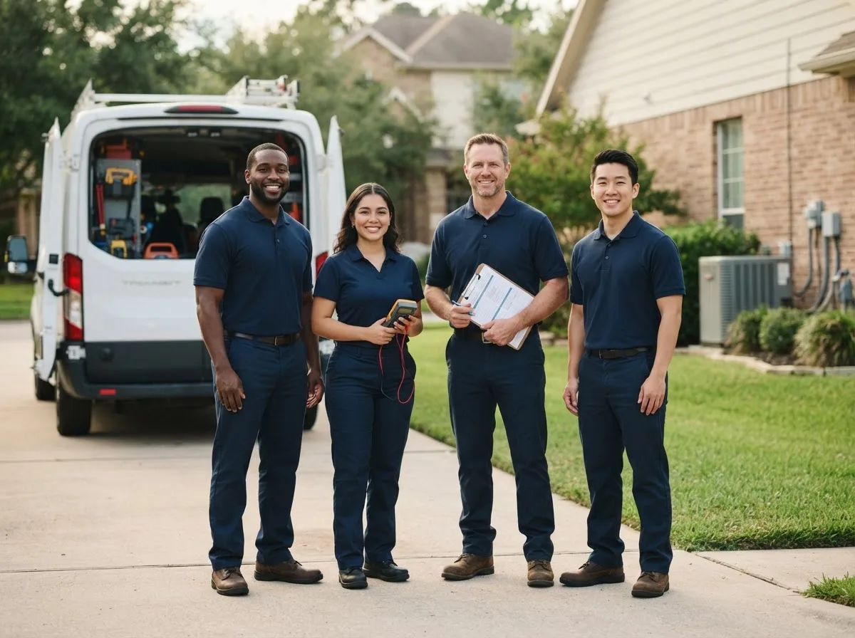 Certified HVAC technician near Guthrie, TX
